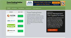 Desktop Screenshot of forextradingonline.com